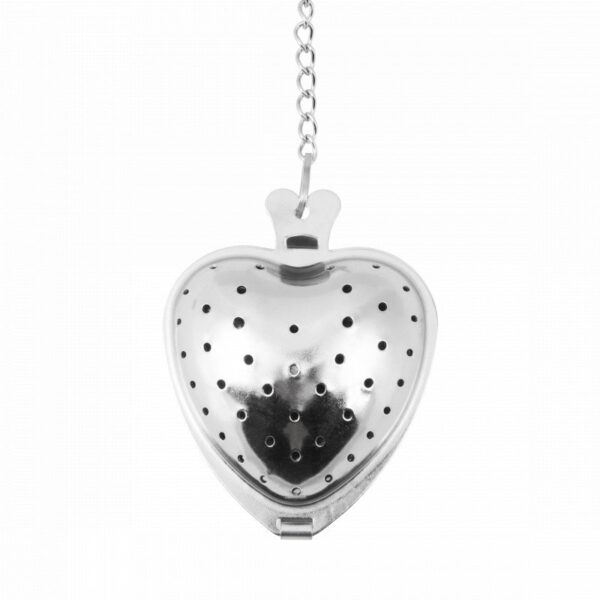 Arelo - Thee-ei - Hartvorm met uitlekschaaltje - in verpakking