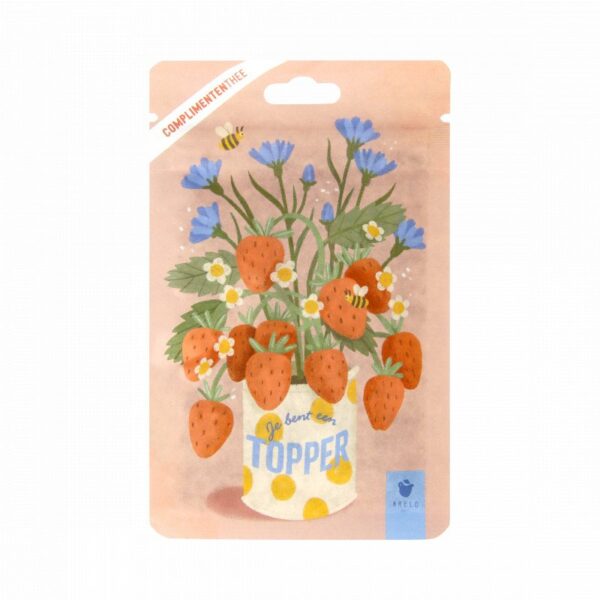 Je bent een topper-complimententhee-1 Arelo - Je bent een topper - Complimententhee