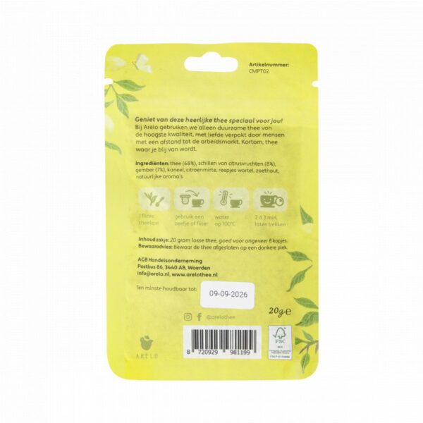 Arelo - Je bent het waard - Complimententhee