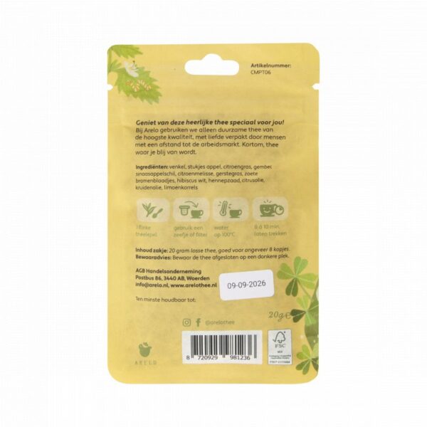 Arelo - Jij verdient geluk - Complimententhee