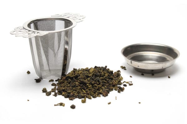 Arelo - Theezeef met uitlekschaaltje - RVS